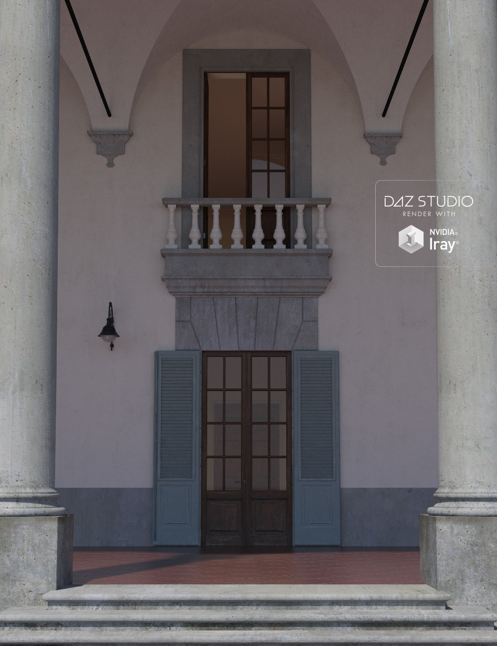 Tuscan Villa Tuscan Villa by: Aurelio, 3D Models by Daz 3D
