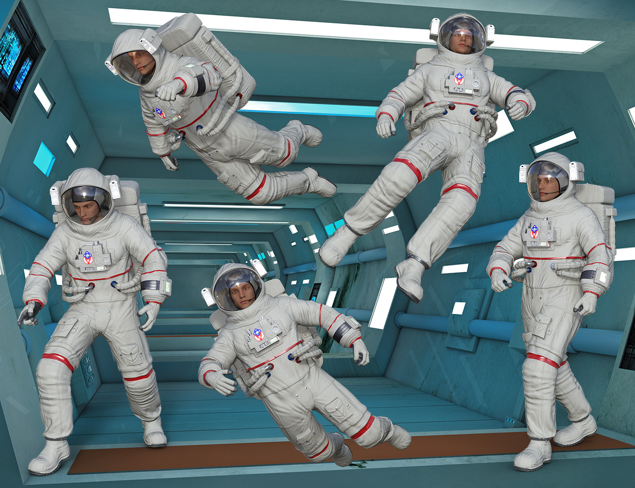 Astronaut for Genesis 3 Male(s) Astronaut for Genesis 3 Male(s) by: midnight_stories, 3D Models by Daz 3D