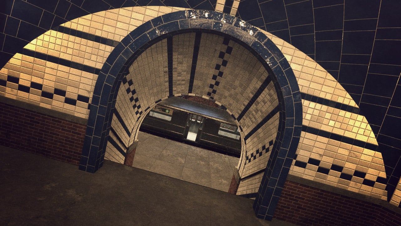 Historic Subway Station Historic Subway Station by: Mely3D, 3D Models by Daz 3D