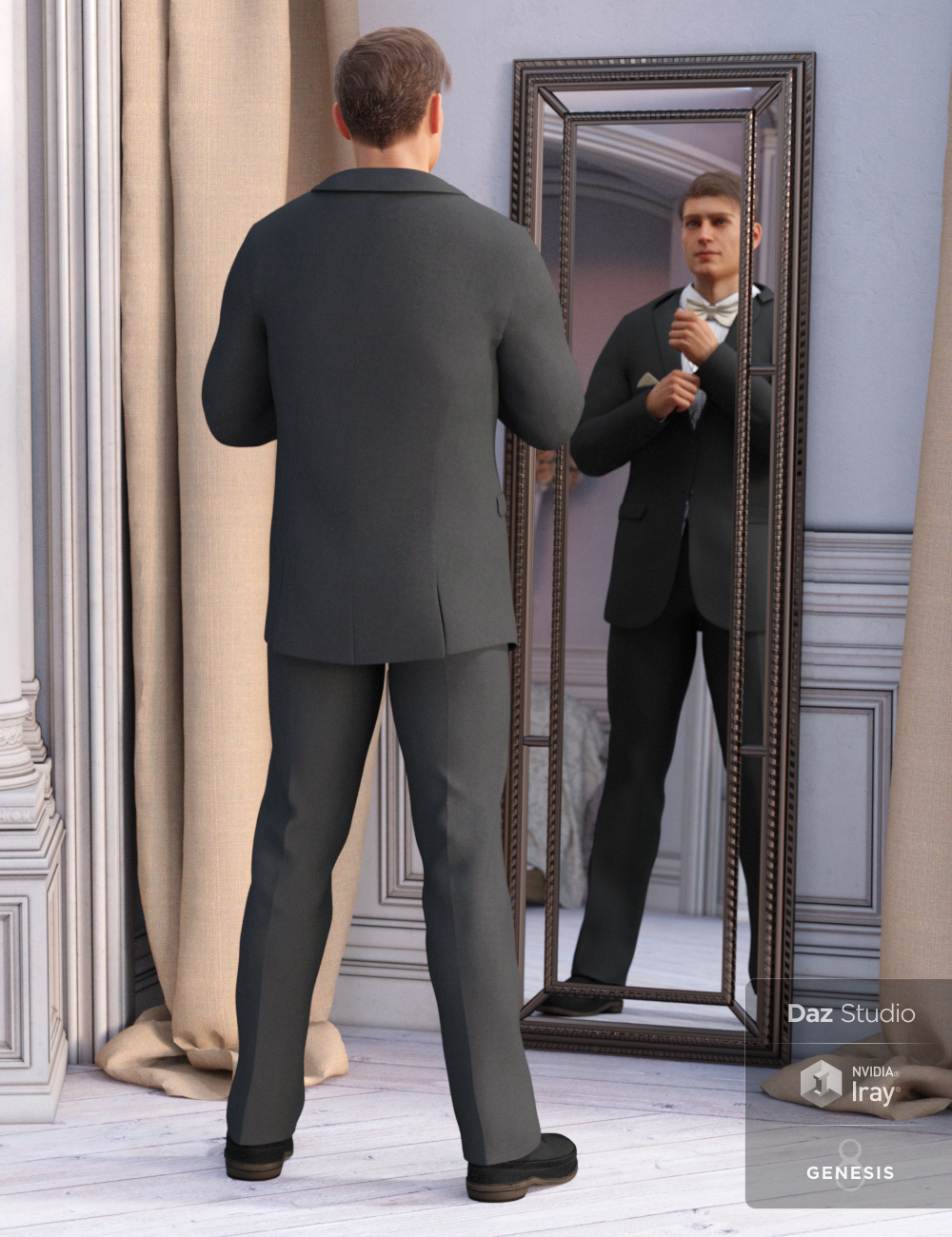 The Groom Outfit for Genesis 8 Male(s)