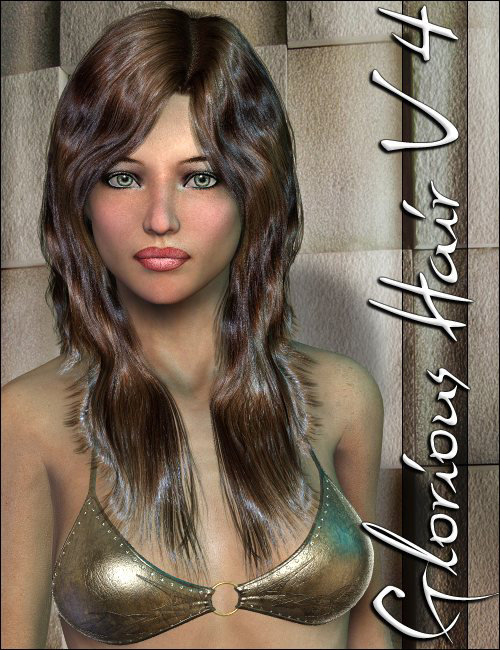 Glorious Hair V4 by: 3Dream, 3D Models by Daz 3D