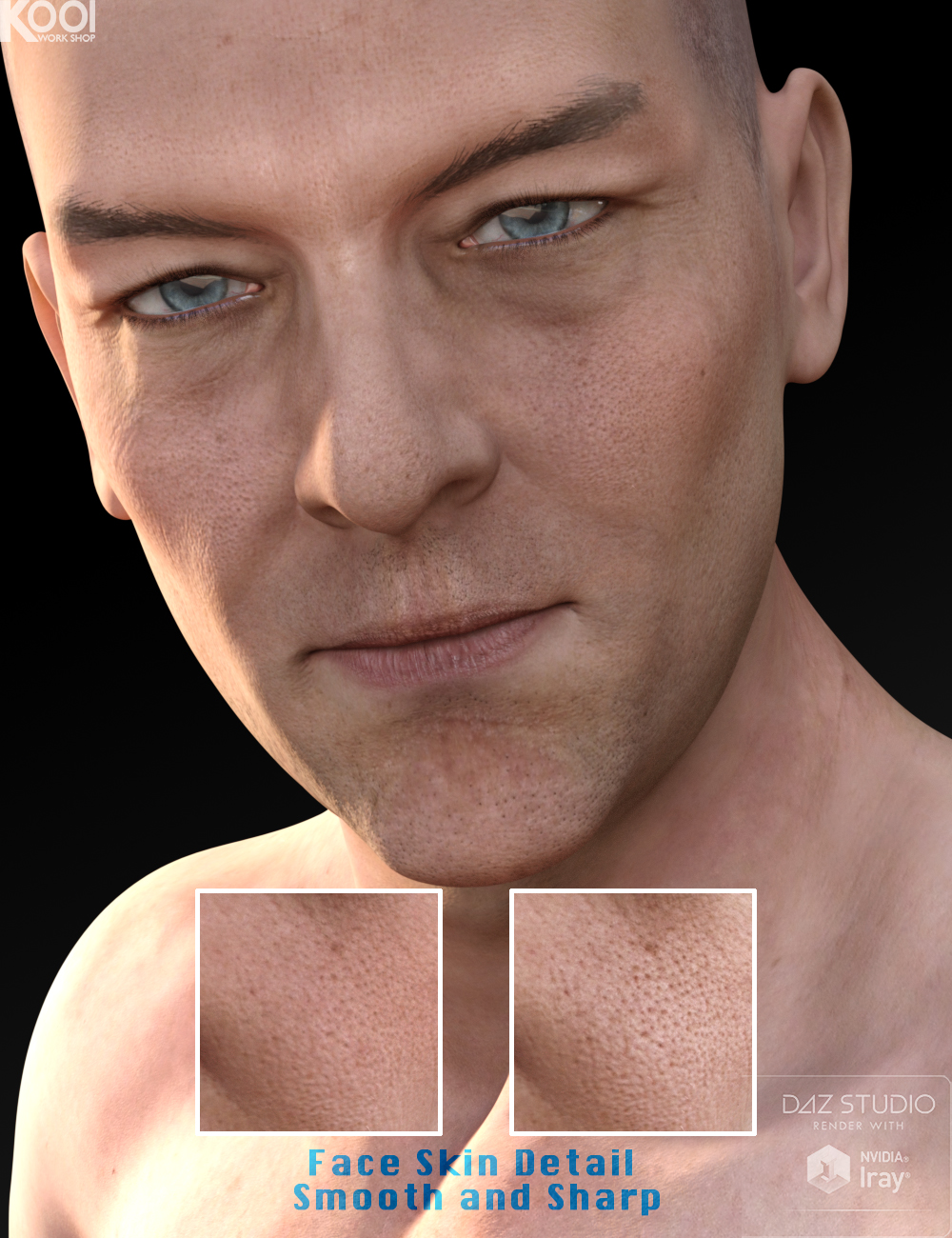 Willis HD for Genesis 3 Male by: Kool, 3D Models by Daz 3D