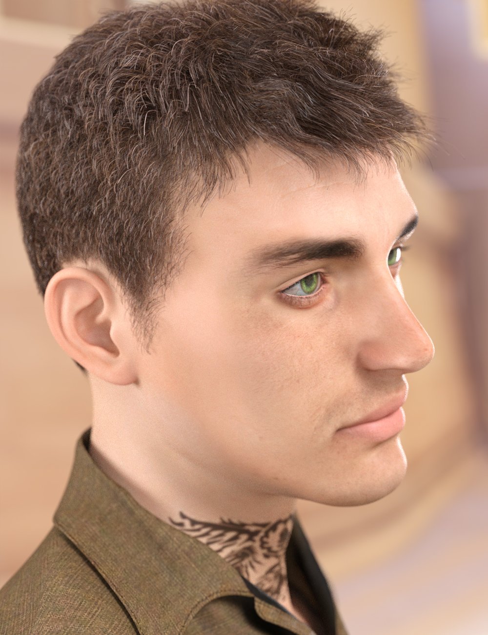 Robert for Genesis 8 Male by: VincentXyooj, 3D Models by Daz 3D