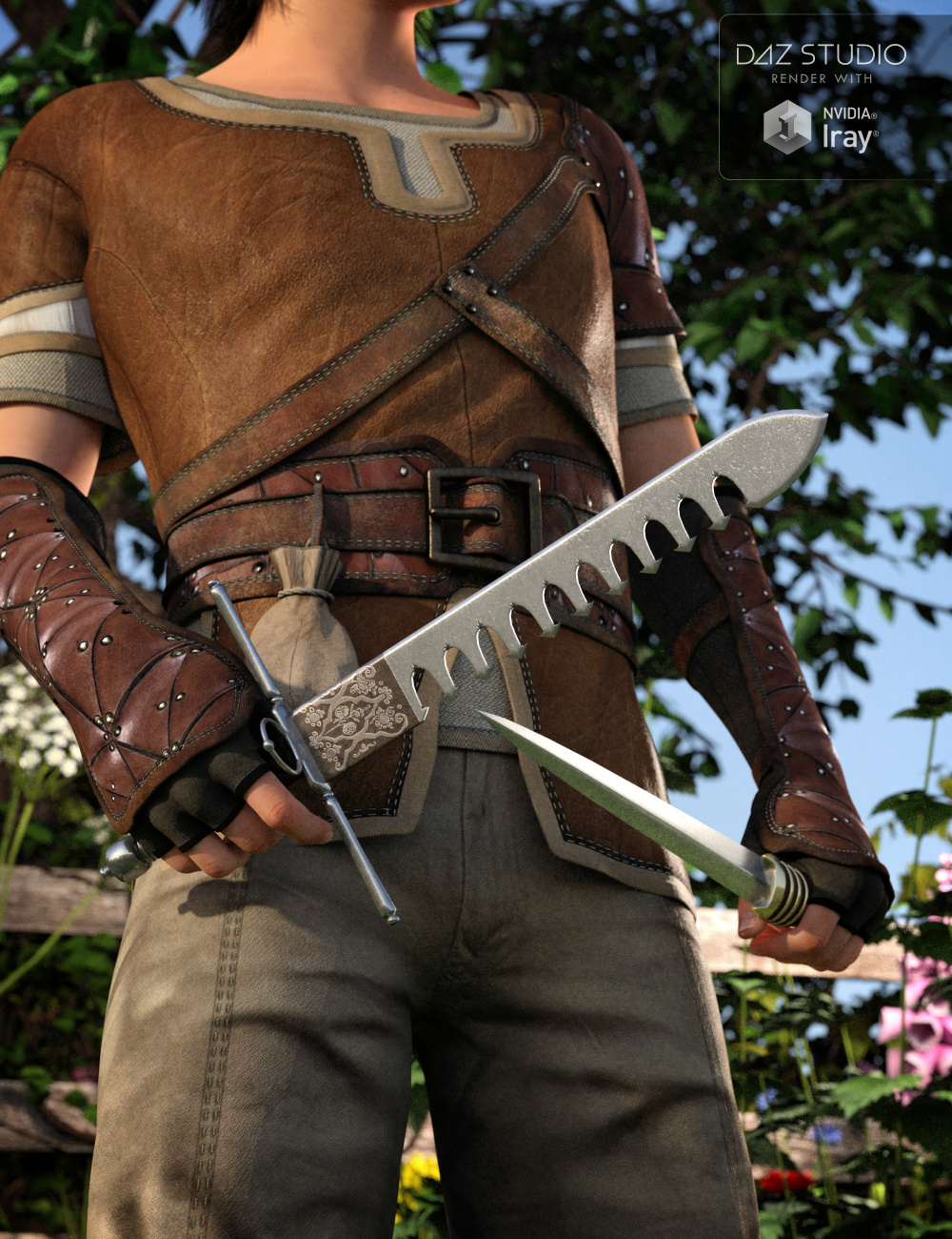 European Daggers European Daggers by: Merlin Studios, 3D Models by Daz 3D