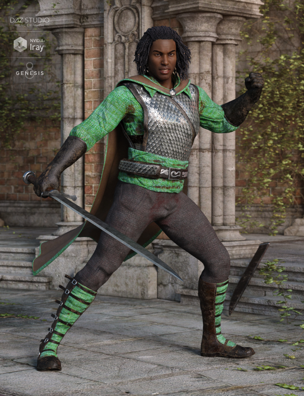 Rogue Hunter Outfit Textures Rogue Hunter Outfit Textures by: Moonscape GraphicsSade, 3D Models by Daz 3D