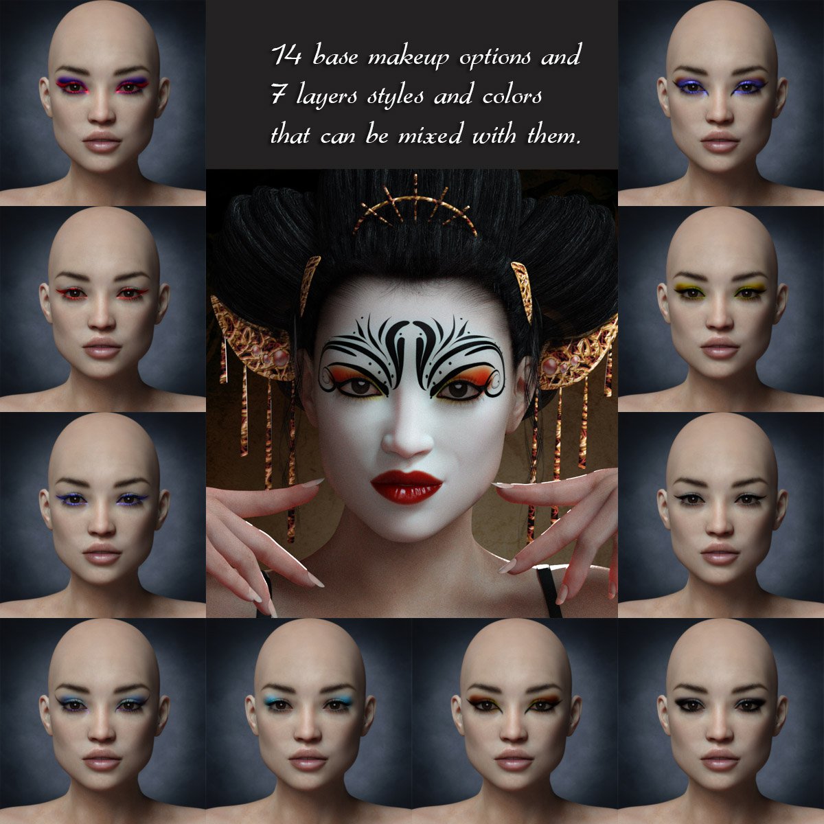 Izanami for Genesis 3 and 8 Female Izanami for Genesis 3 and 8 Female by: Mousso, 3D Models by Daz 3D
