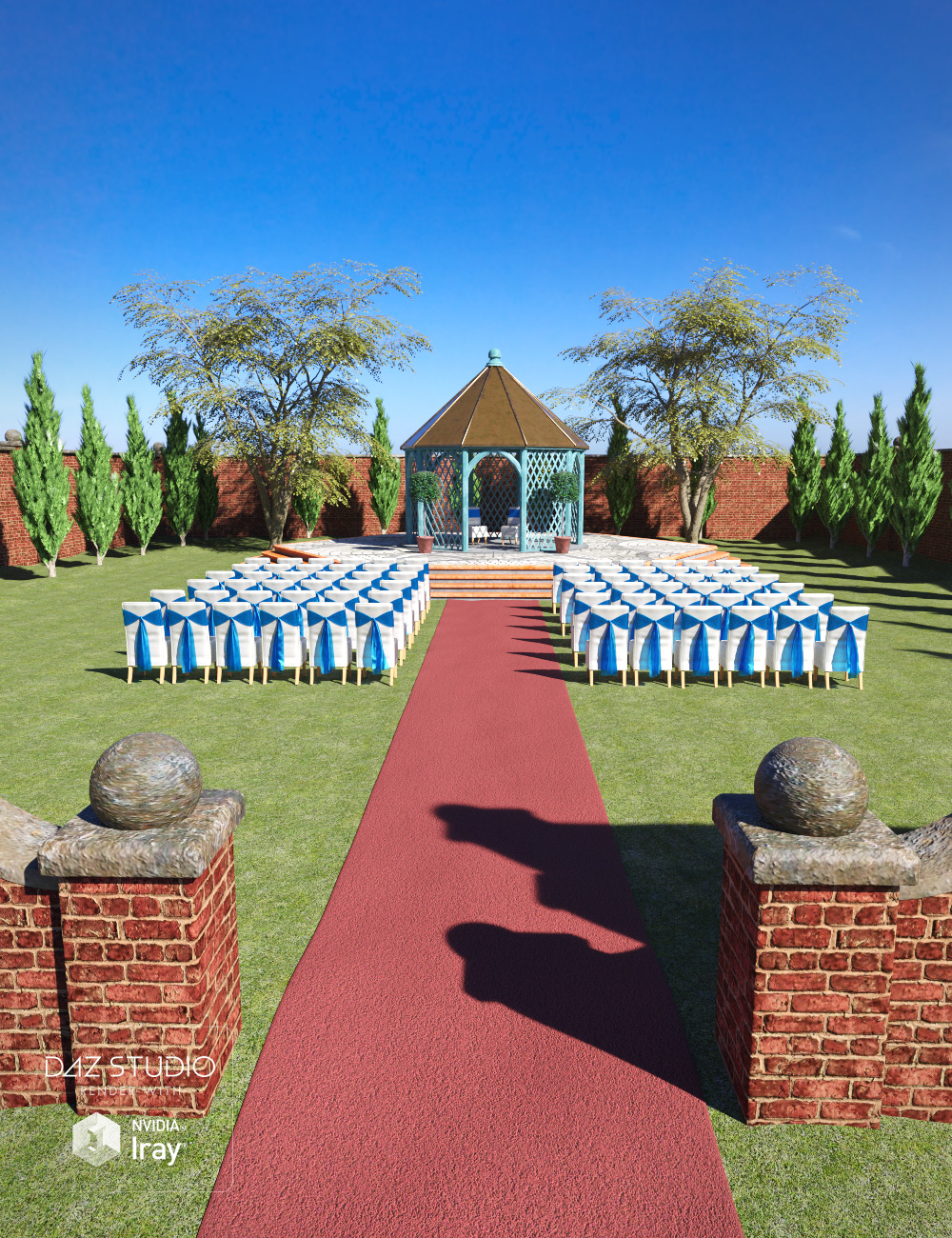 Pergoda Venue Pergoda Venue by: Predatron, 3D Models by Daz 3D