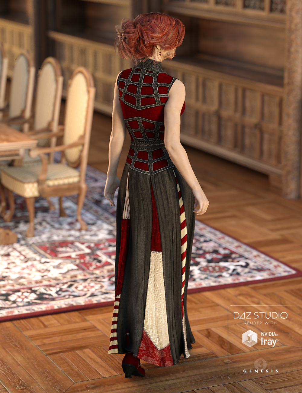 Re-purposed for Victoria Iven by: Sarsa, 3D Models by Daz 3D