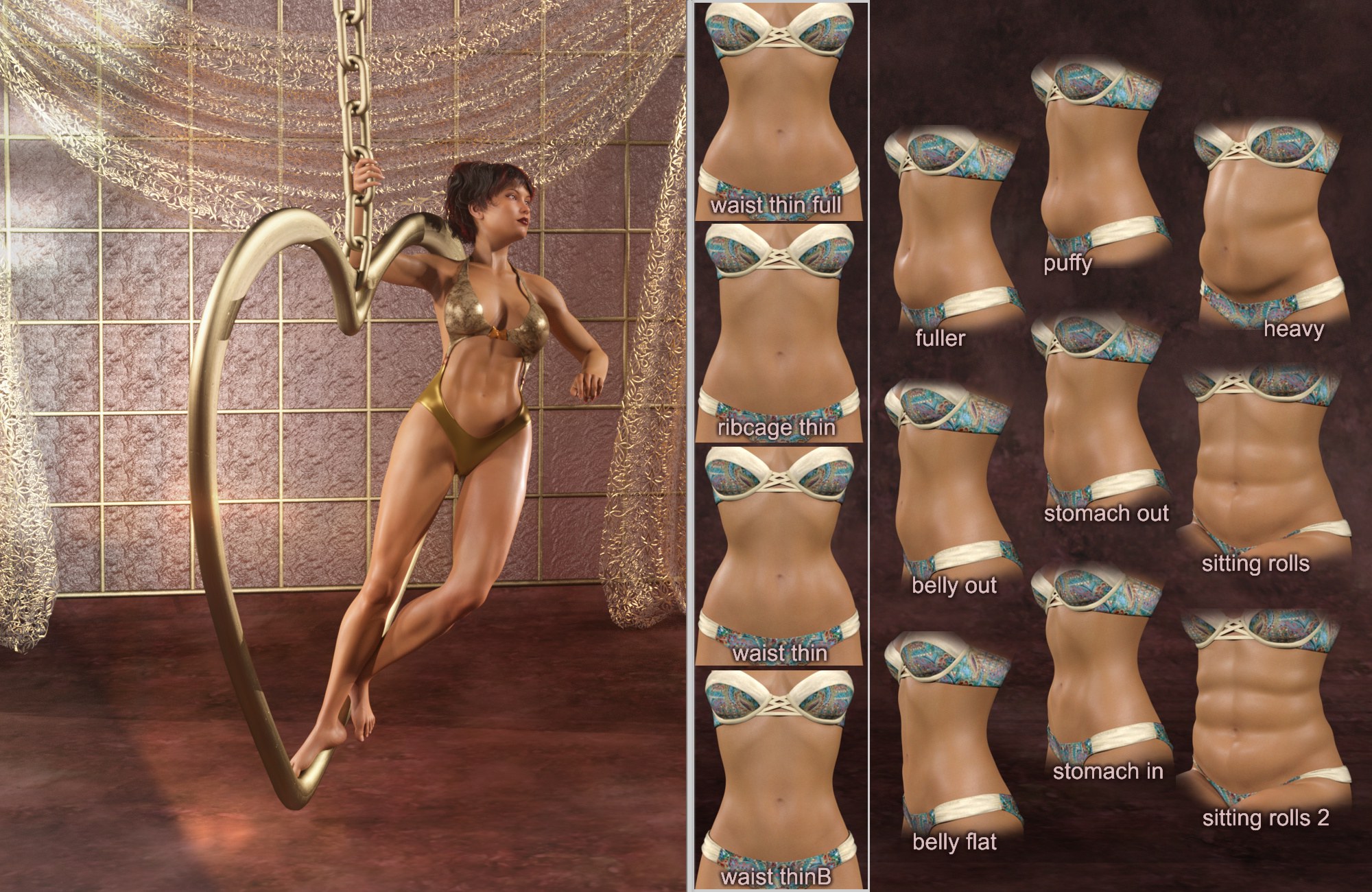 GHD SomeBody - Morphs for Genesis 8 Female(s) by: 3D-GHDesign, 3D Models by Daz 3D