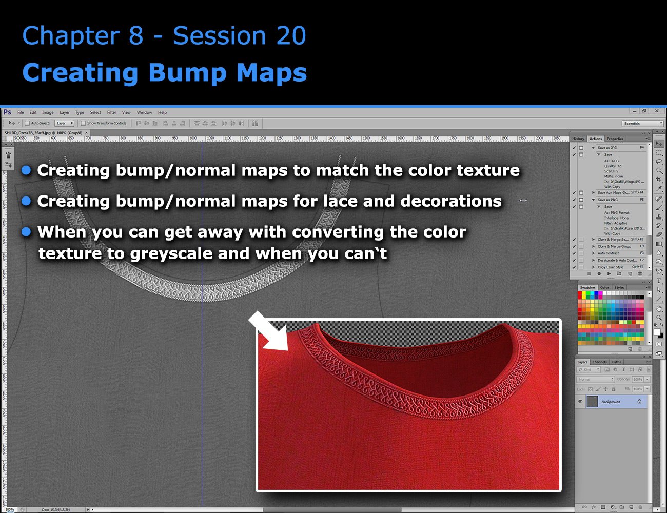 The Complete Guide to Texturing Clothing - Part 3 The Complete Guide to Texturing Clothing - Part 3 by: eshaCganDigital Art Live, 3D Models by Daz 3D
