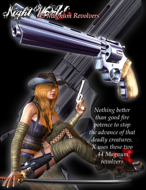 Omega Huntress X by: Luthbel, 3D Models by Daz 3D