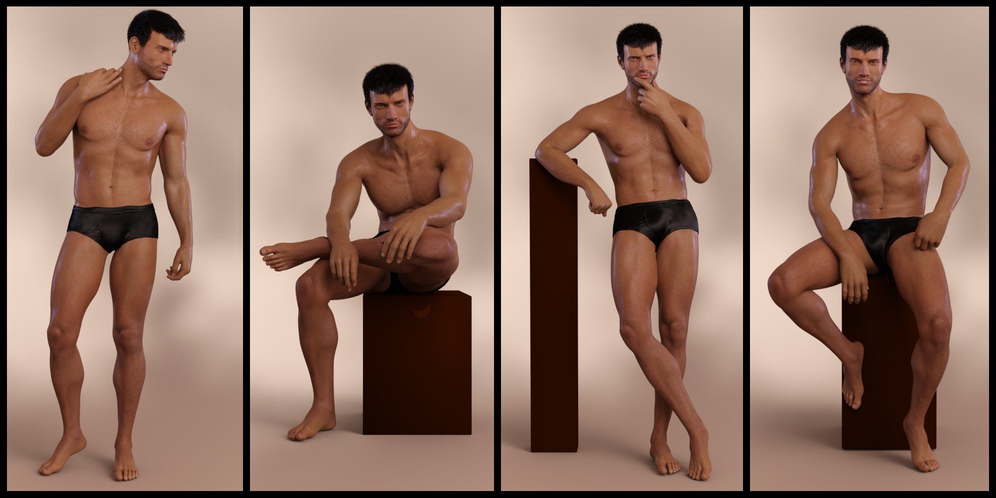 Urbane Poses for Genesis 8 Male(s) by: lunchlady, 3D Models by Daz 3D
