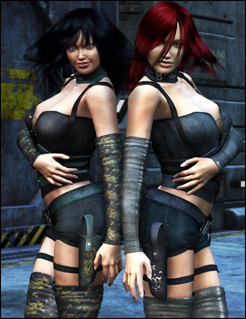 Night Walker - for Omega Huntress X by: Arien, 3D Models by Daz 3D