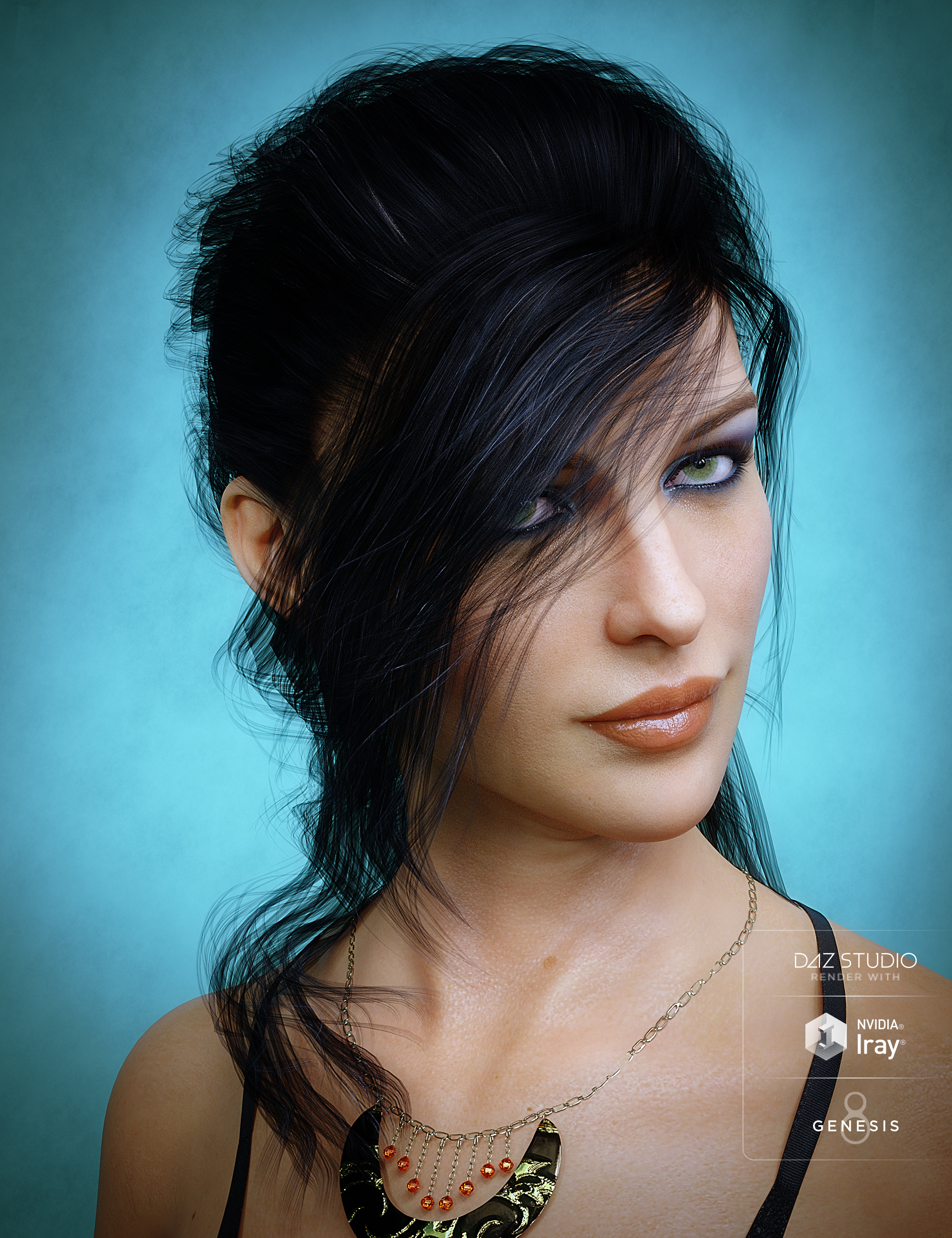 Colors for Young Grace Hair Colors for Young Grace Hair by: goldtassel, 3D Models by Daz 3D