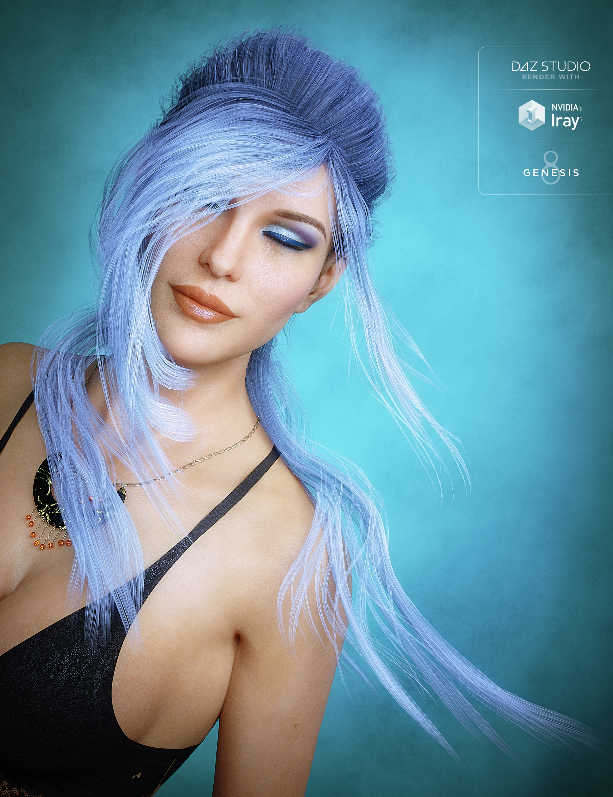 Colors for Young Grace Hair Colors for Young Grace Hair by: goldtassel, 3D Models by Daz 3D