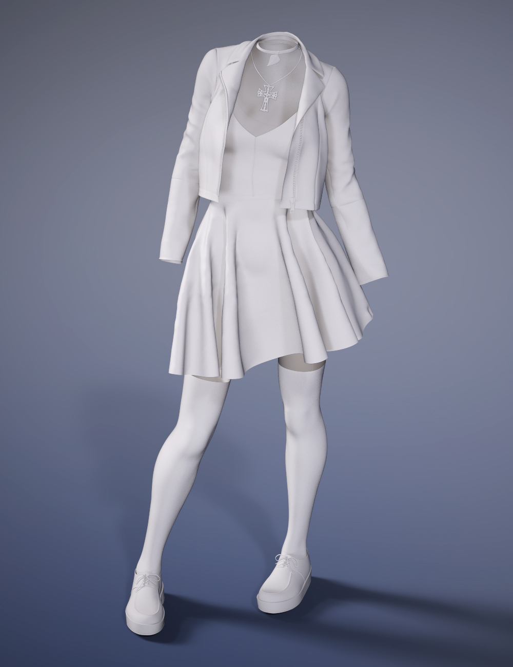 Pastel Goth Outfit for Genesis 8 Female(s) Pastel Goth Outfit for Genesis 8 Female(s) by: Nikisatez, 3D Models by Daz 3D
