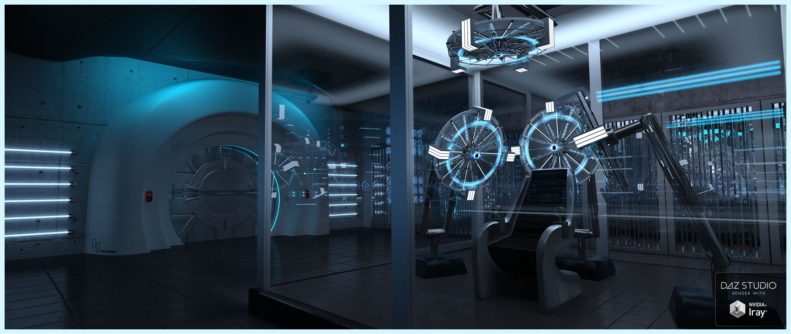 Starfall Assimilation Room Starfall Assimilation Room by: Studio360, 3D Models by Daz 3D