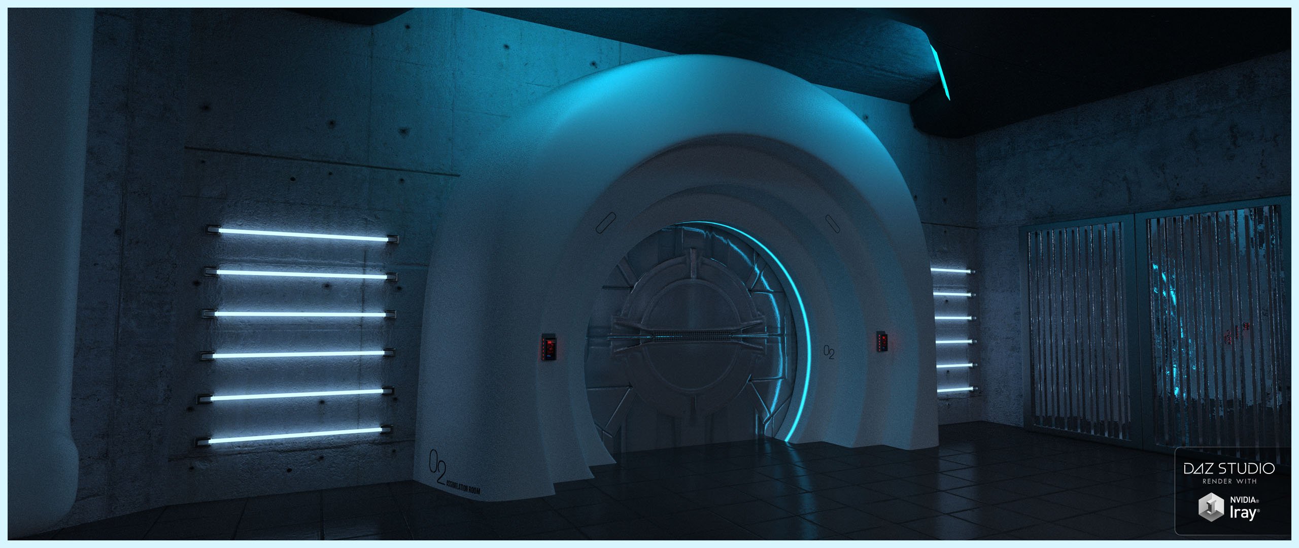 Starfall Assimilation Room Starfall Assimilation Room by: Studio360, 3D Models by Daz 3D
