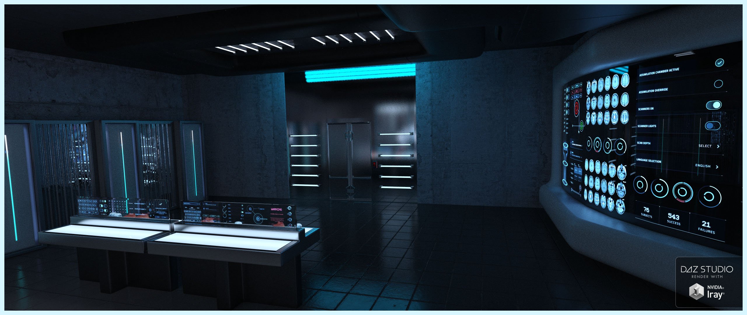 Starfall Assimilation Room Starfall Assimilation Room by: Studio360, 3D Models by Daz 3D