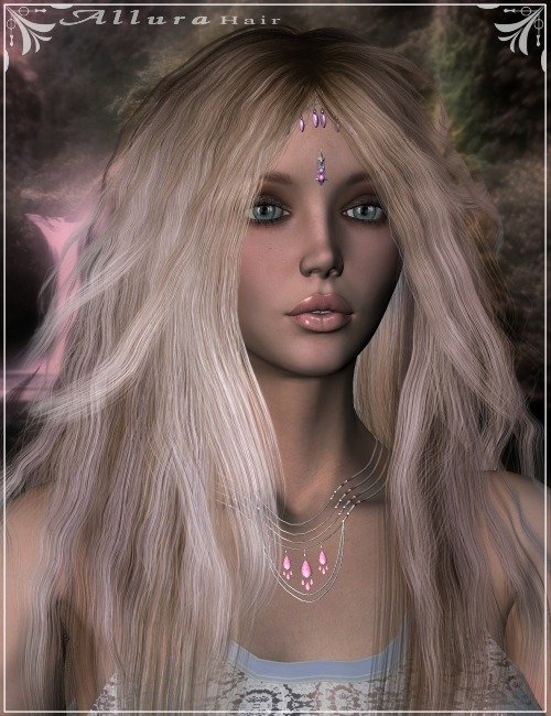 Allura-Hair Allura-Hair by: Magix 101, 3D Models by Daz 3D