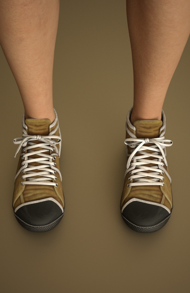 JooJoo Sneakers for Genesis 8 Female(s) by: chungdan, 3D Models by Daz 3D