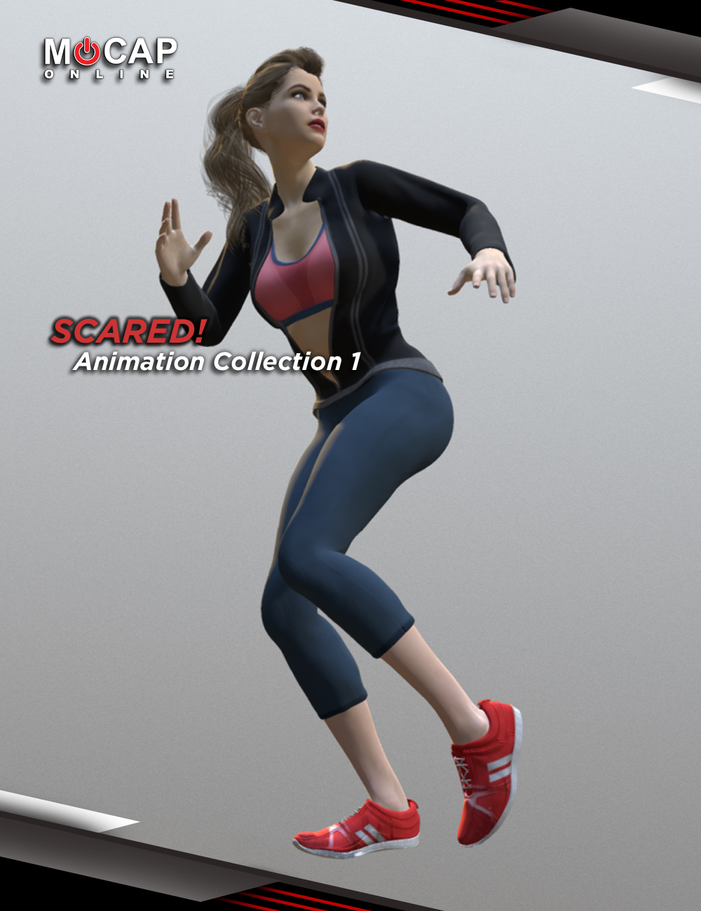 Scared! Animation Collection P1 - Victoria 8 | Daz 3D