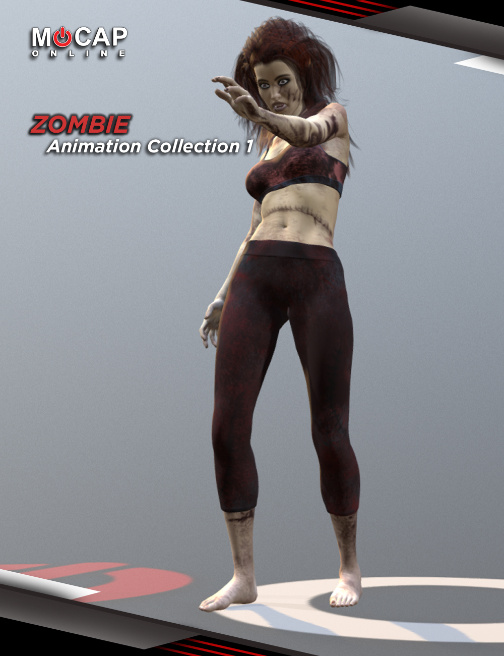 Zombie Animation Collection P1 - Victoria 8 | Daz 3D