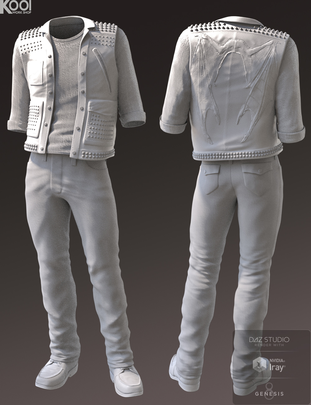 Willis Outfit for Genesis 8 and 3 Male(s) Willis Outfit for Genesis 8 and 3 Male(s) by: Kool, 3D Models by Daz 3D