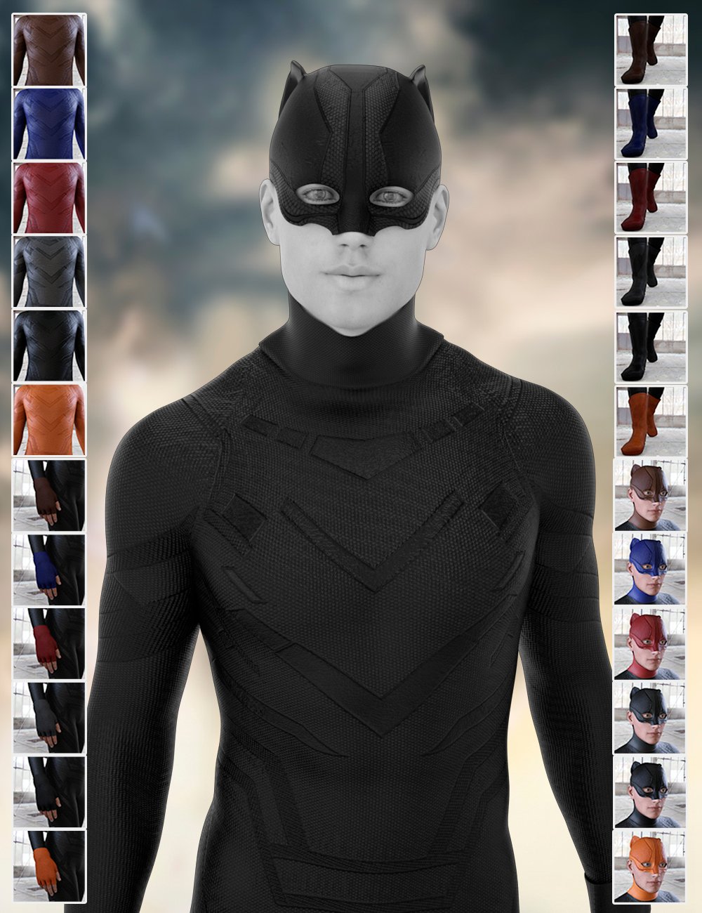 X-Fashion Dark Cat Outfit for Genesis 8 Male(s) X-Fashion Dark Cat Outfit for Genesis 8 Male(s) by: xtrart-3d, 3D Models by Daz 3D