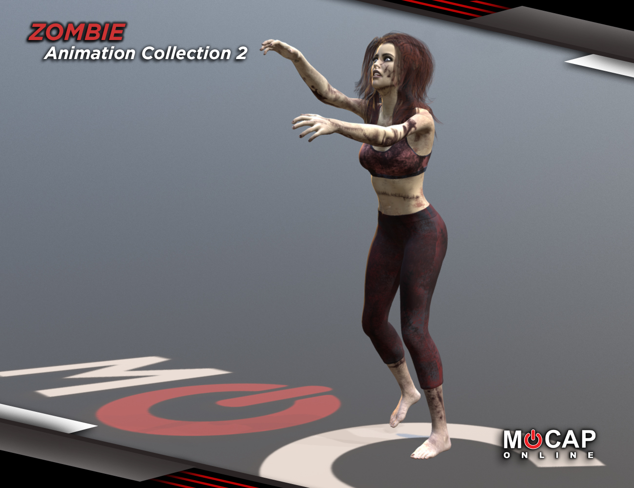 Zombie Animation Collection P2 - Victoria 8 | Daz 3D