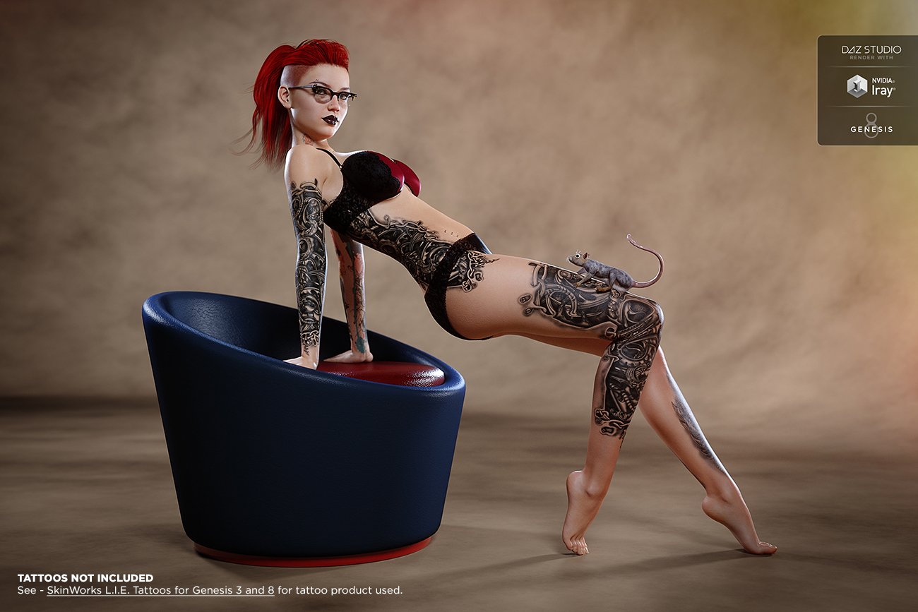 Charlotte 8 by: , 3D Models by Daz 3D