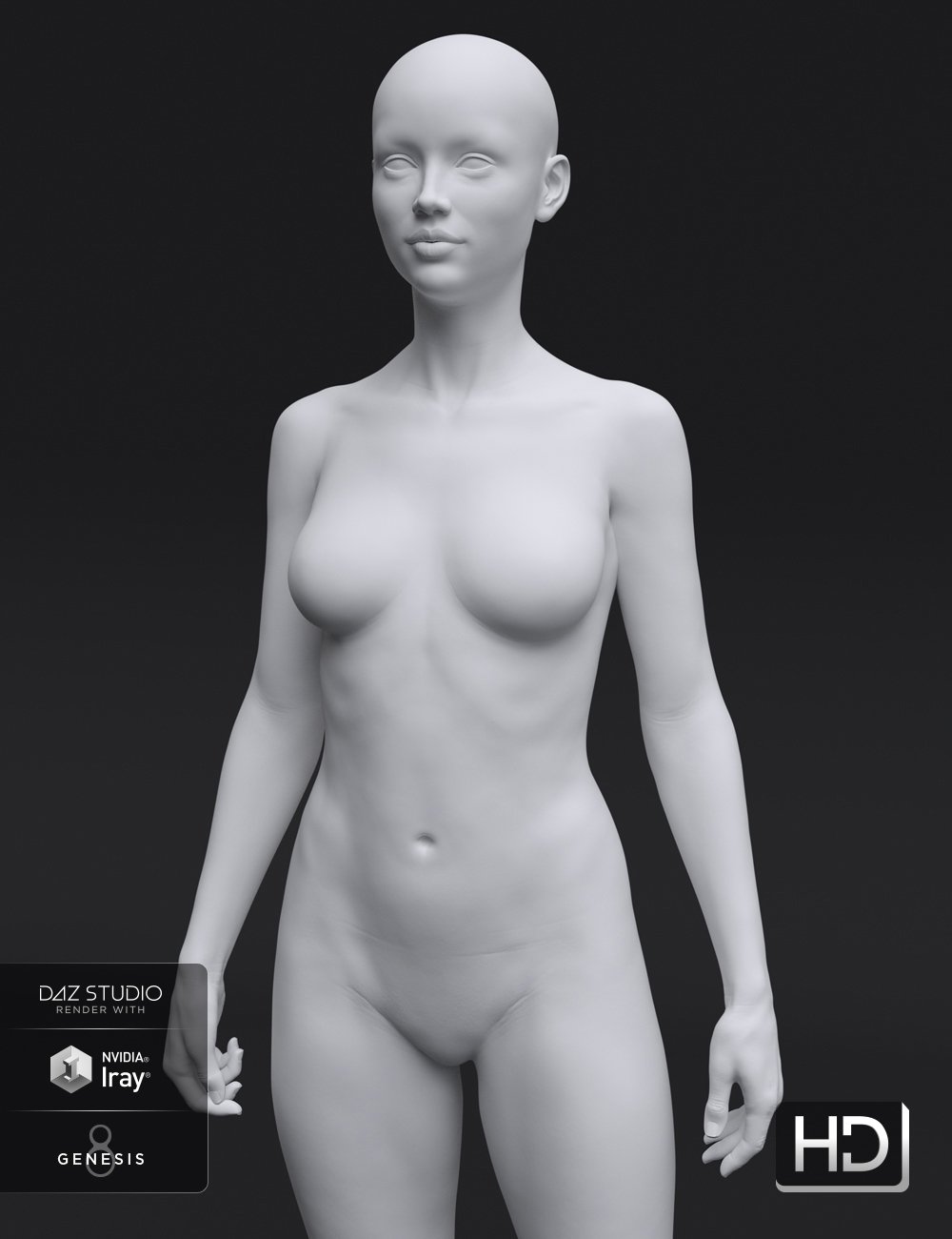 Charlotte 8 HD Add-On by: , 3D Models by Daz 3D