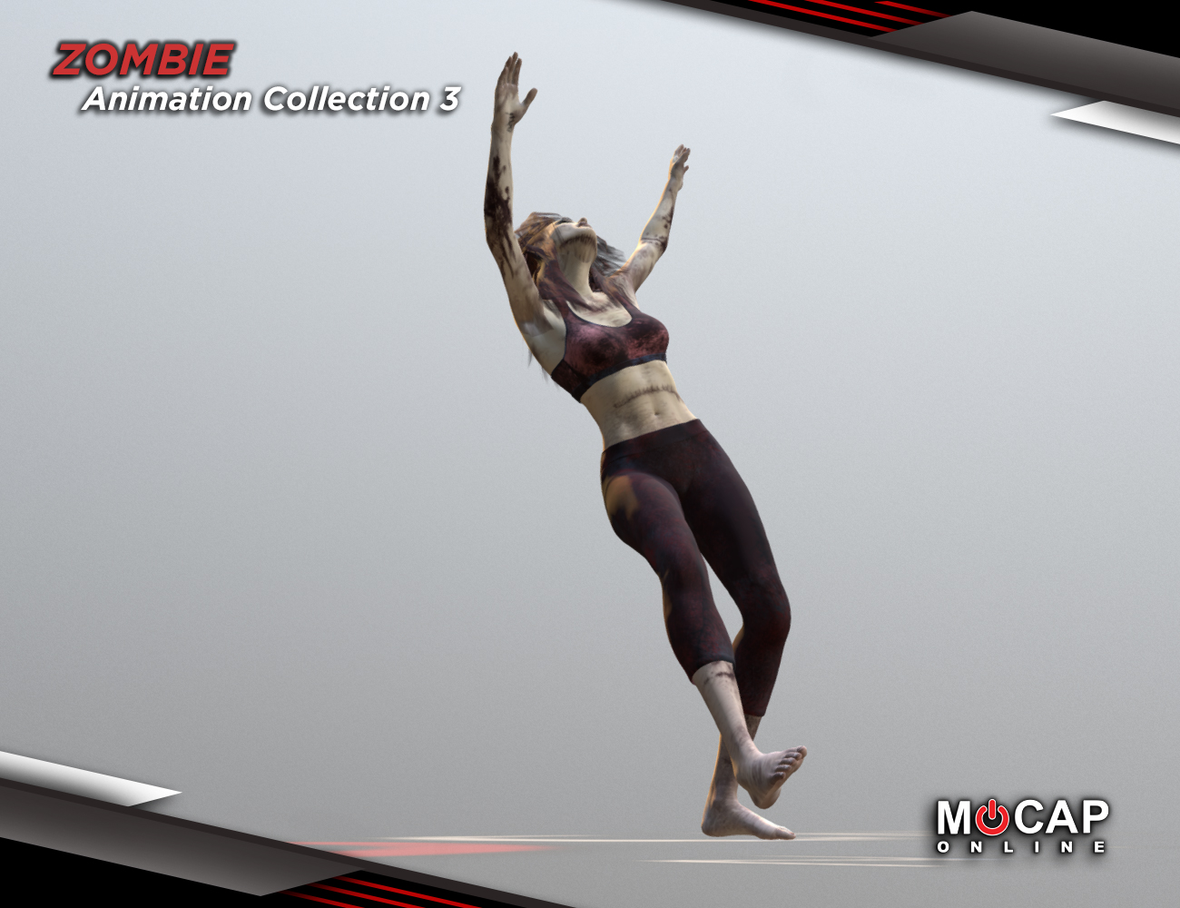 Zombie Animation Collection P3 - Victoria 8 | Daz 3D