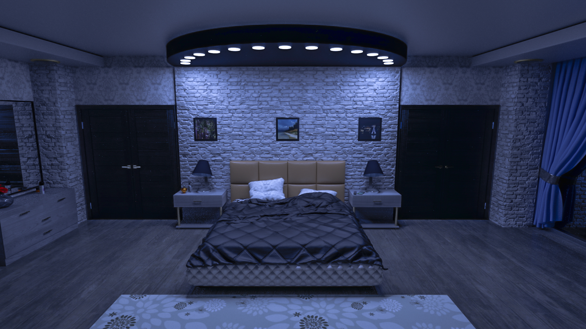 Slide3D - The Room by: Slide3D, 3D Models by Daz 3D