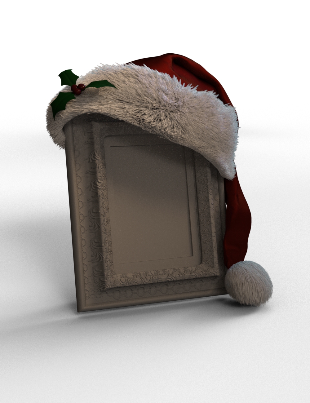 Christmas Frame and Candle Set Christmas Frame and Candle Set by: Neftis3D, 3D Models by Daz 3D