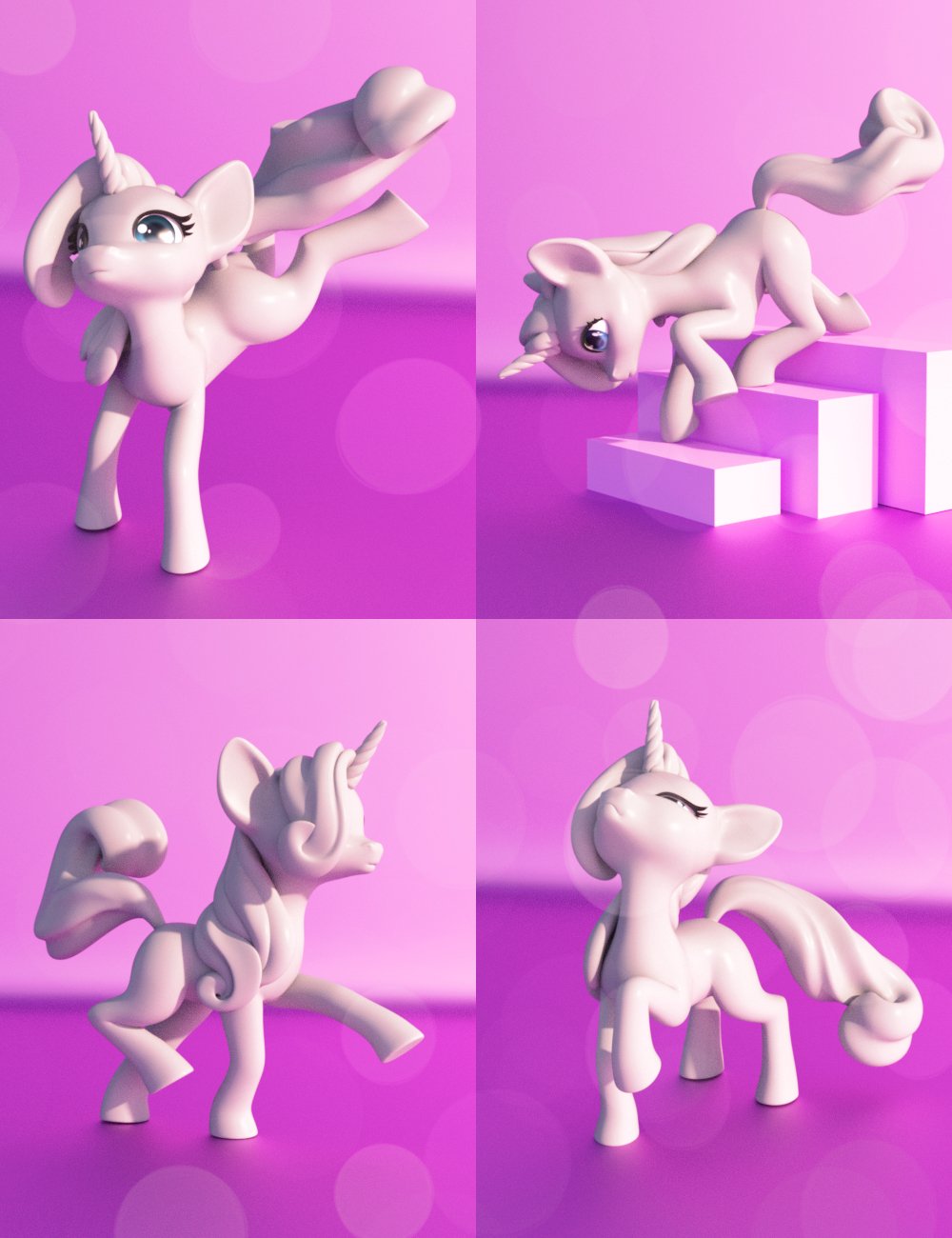 Precious Adventures Poses for Precious Unicorn Precious Adventures Poses for Precious Unicorn by: FeralFey, 3D Models by Daz 3D