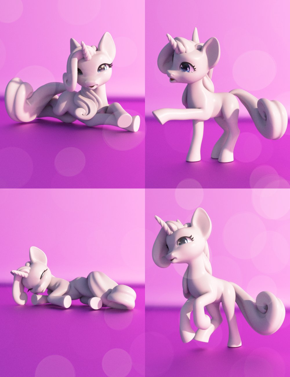 Precious Adventures Poses for Precious Unicorn Precious Adventures Poses for Precious Unicorn by: FeralFey, 3D Models by Daz 3D