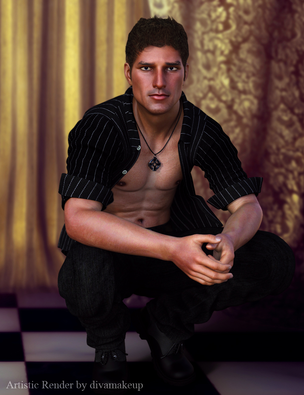 Giovanni for Genesis 3 and 8 Male(s) by: Darwins Mishap(s), 3D Models by Daz 3D