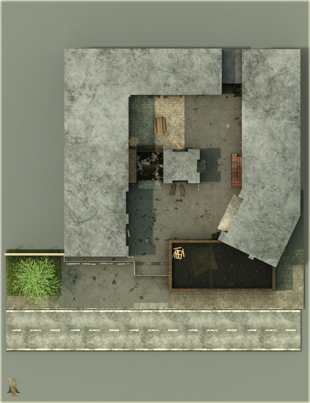 Forbidden Alley Forbidden Alley by: Trendy Renders, 3D Models by Daz 3D