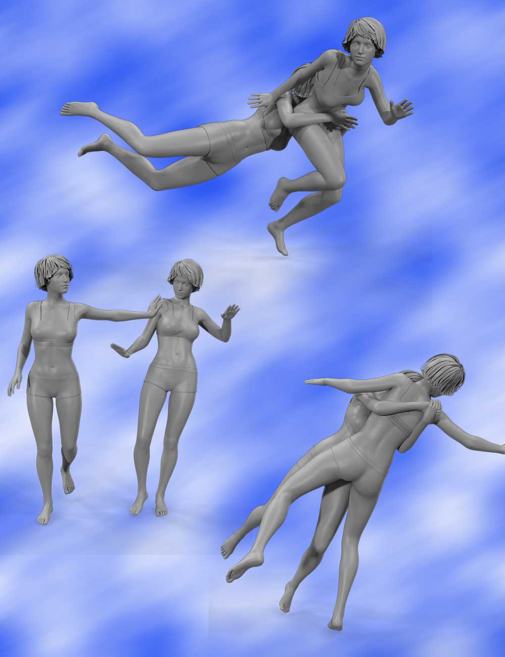Knock Her Down Poses for Genesis 3 and 8 Female Knock Her Down Poses for Genesis 3 and 8 Female by: Scuffles3d, 3D Models by Daz 3D