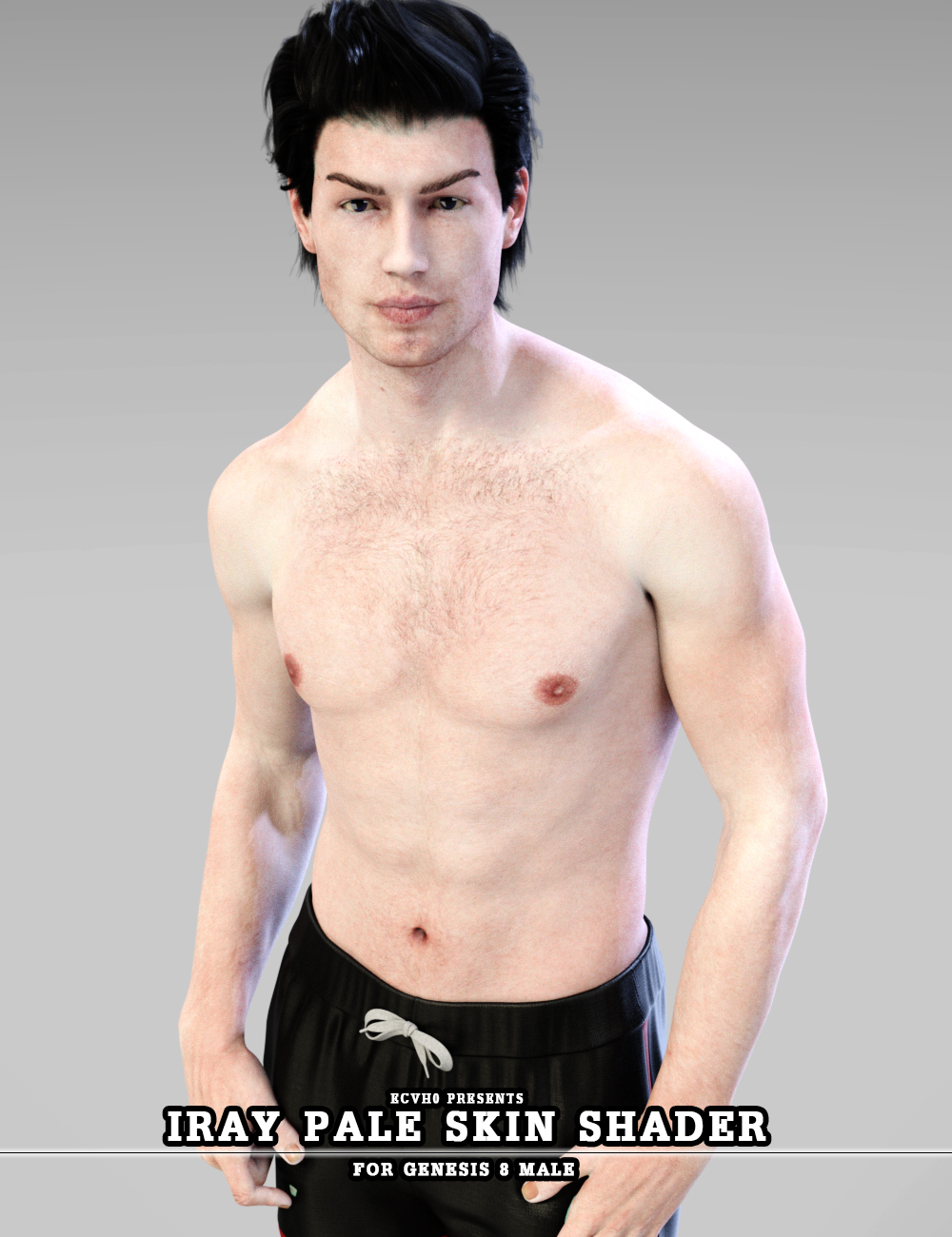 EcVh0's Iray Pale Skin Shader for Genesis 8 Male(s) by: EcVh0, 3D Models by Daz 3D