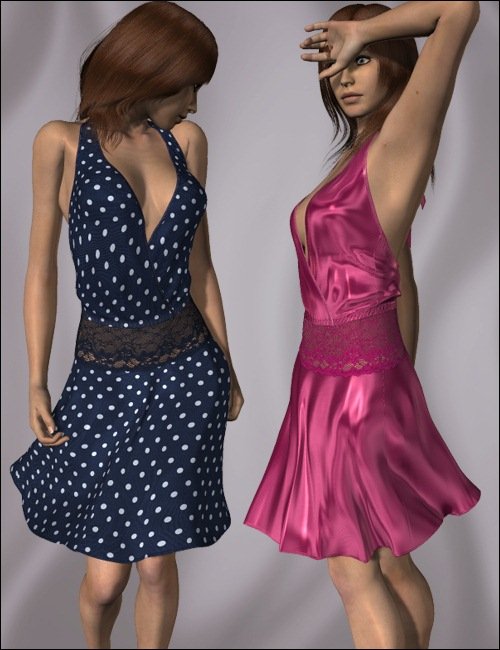 Evening Dress for V4 Evening Dress for V4 by: hongyu, 3D Models by Daz 3D