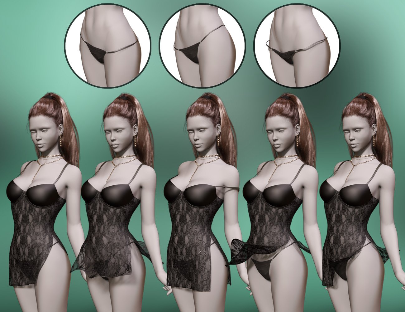 Babydoll for Genesis 3 and 8 Female(s) Babydoll for Genesis 3 and 8 Female(s) by: Pretty3D, 3D Models by Daz 3D