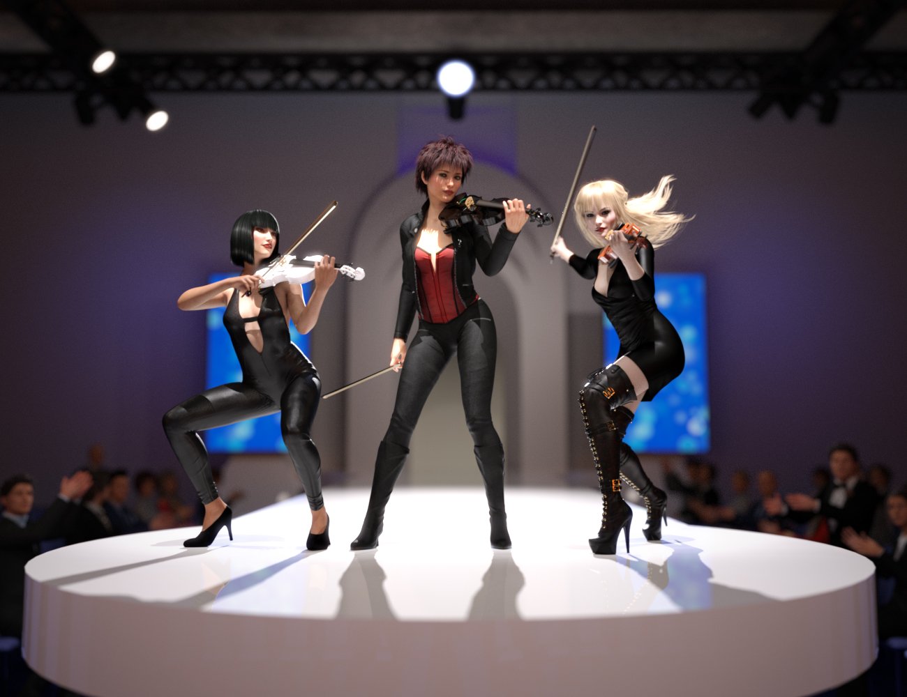 HD Violin and Poses for Genesis 3 and 8 HD Violin and Poses for Genesis 3 and 8 by: Protozoon, 3D Models by Daz 3D