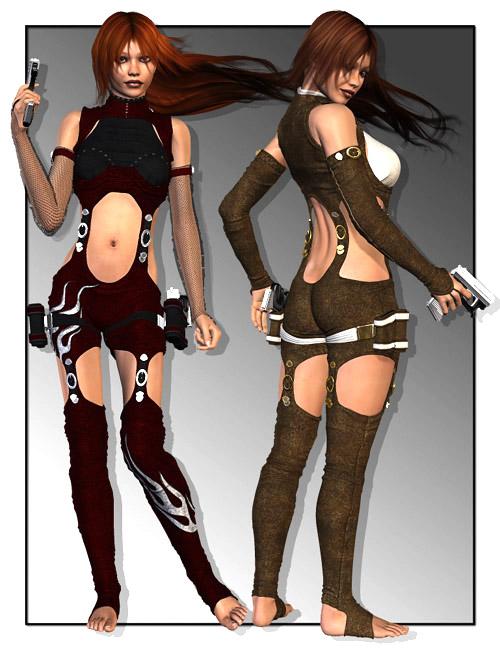 Rogue for V4 Rogue for V4 by: ElorOnceDarkAnna Benjamin, 3D Models by Daz 3D