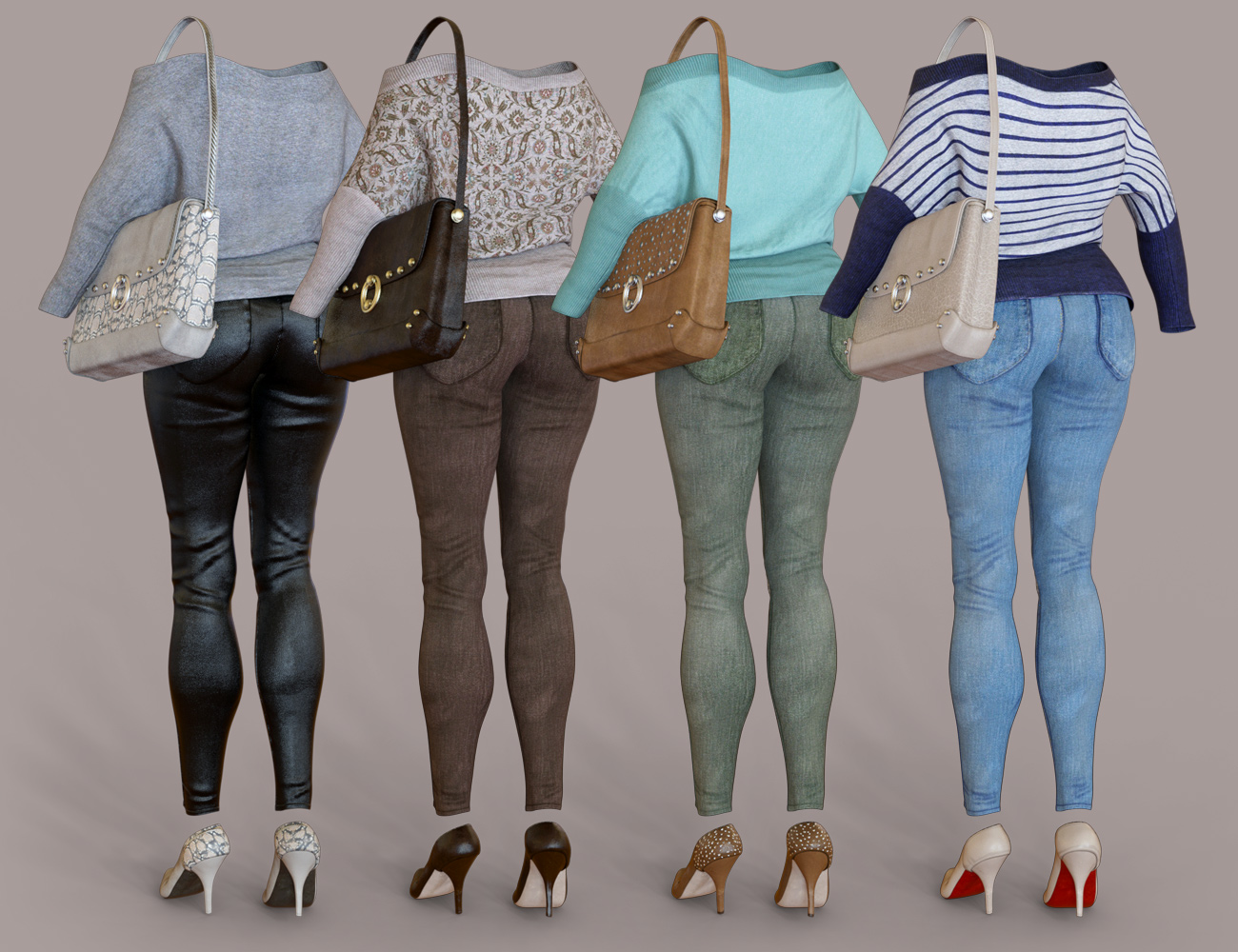 dForce City Limits Outfit Textures dForce City Limits Outfit Textures by: , 3D Models by Daz 3D