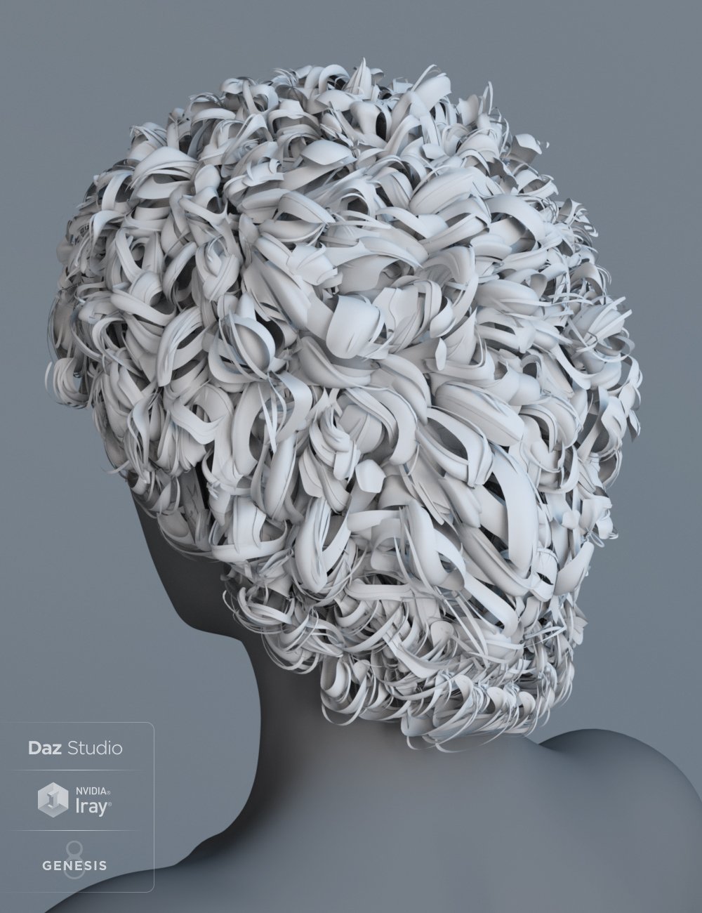 Estelle Hair for Genesis 3 and 8 Female(s) Estelle Hair for Genesis 3 and 8 Female(s) by: goldtassel, 3D Models by Daz 3D