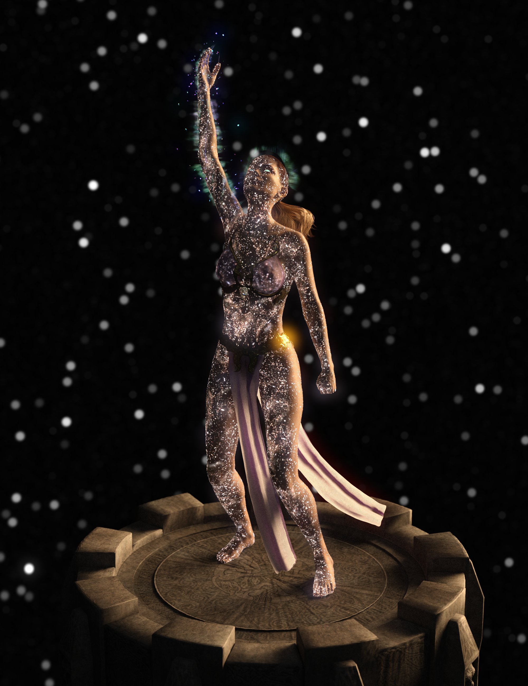 SF Auras Genesis 8 Female SF Auras Genesis 8 Female by: SickleyieldFuseling, 3D Models by Daz 3D