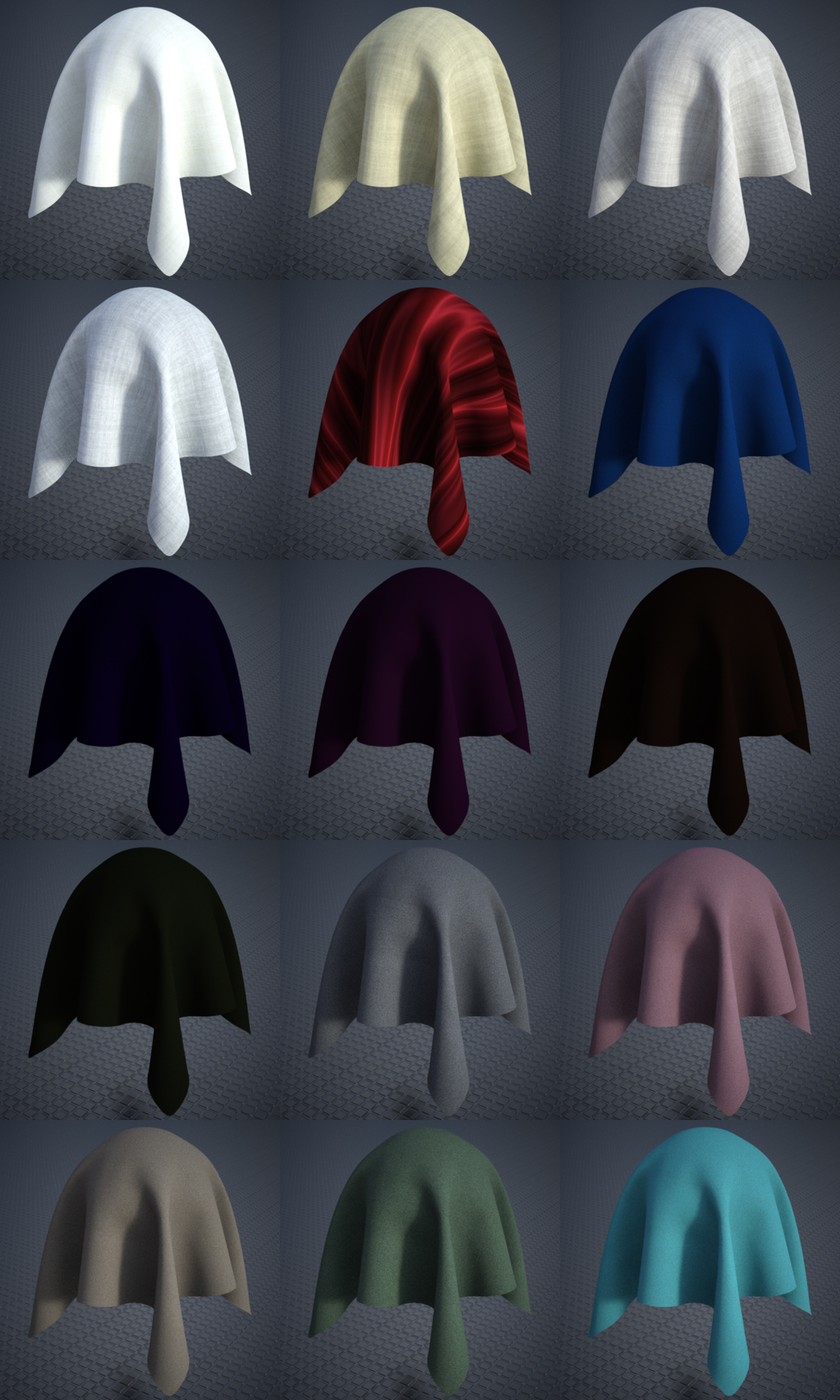 Everyday Cloth Iray Shaders by: JGreenlees, 3D Models by Daz 3D
