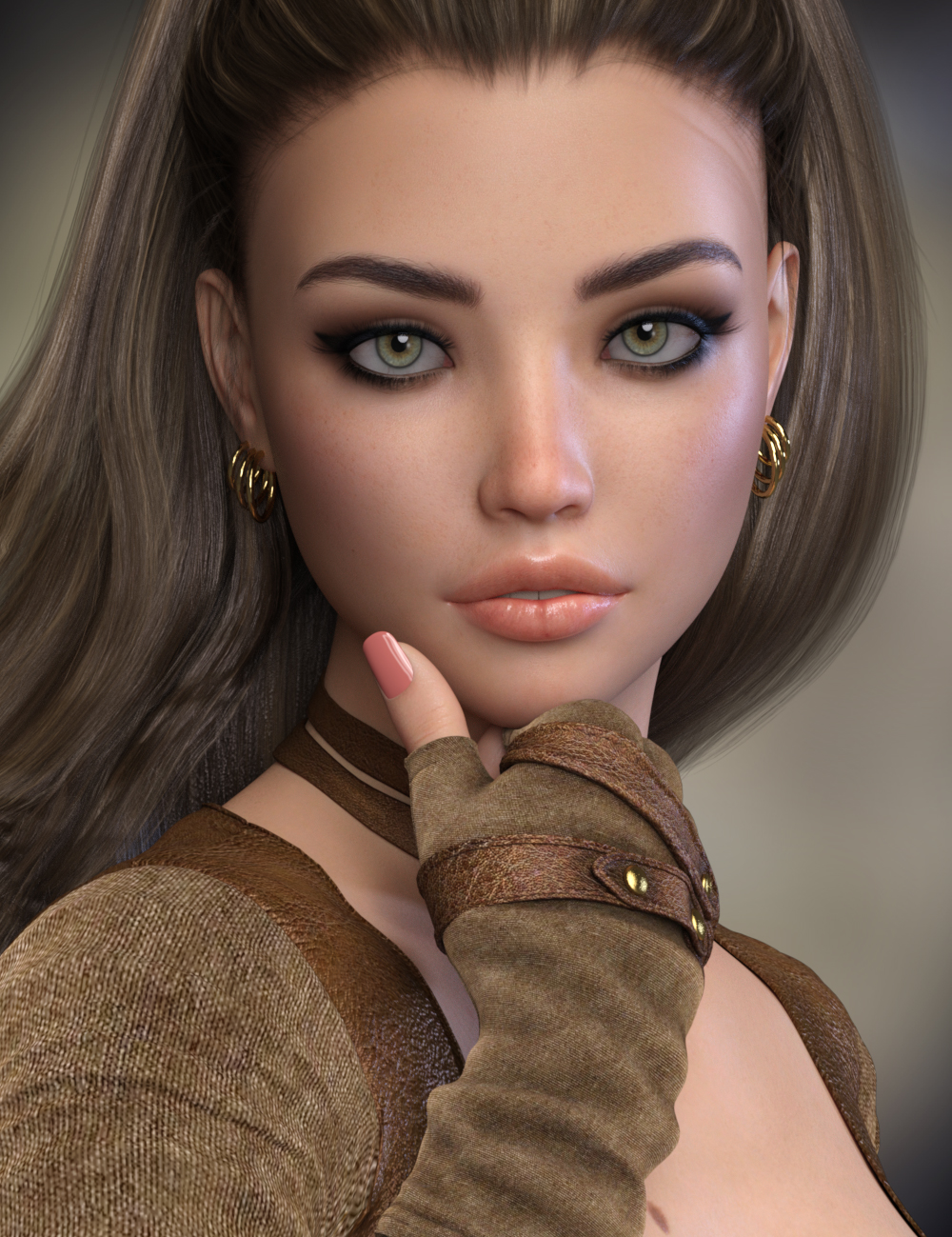 P3D Libby for Genesis 8 Female by: P3Design, 3D Models by Daz 3D